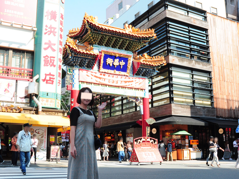 横浜中華街 横浜川崎名所巡り 美女のぶら散歩